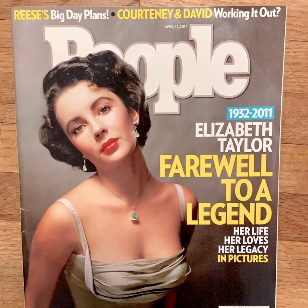✨ People Magazine-2011-Elizabeth Taylor Tribute